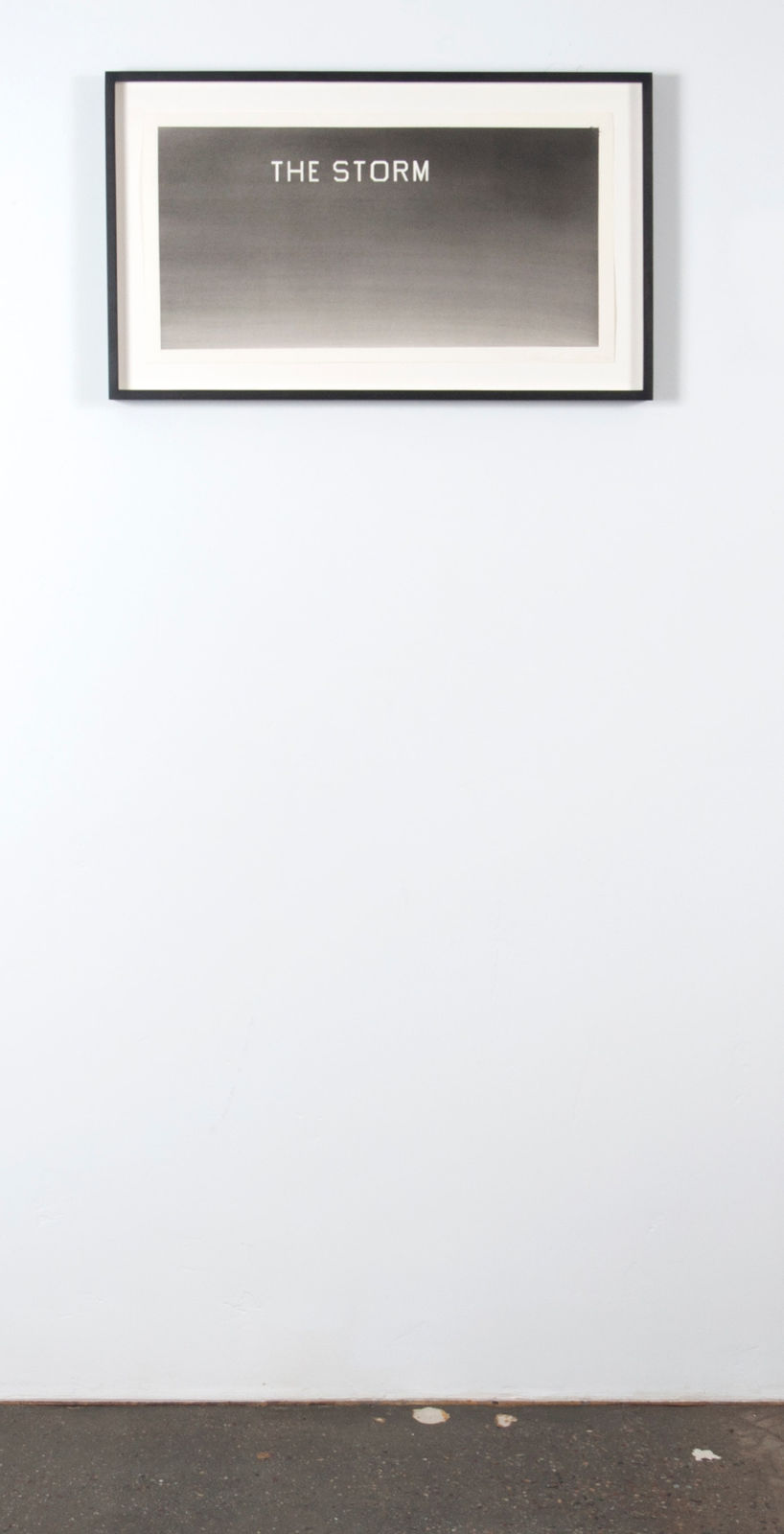Ed Ruscha, The Storm, 1984