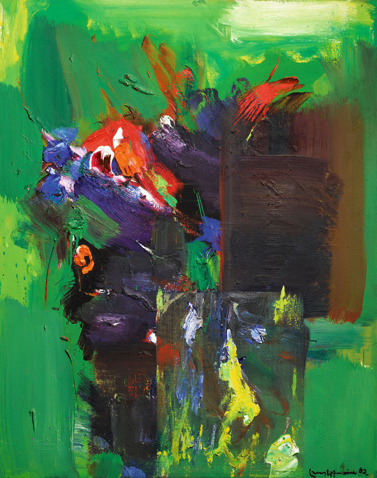 Hans Hofmann, Swamp-Elegy, 1962