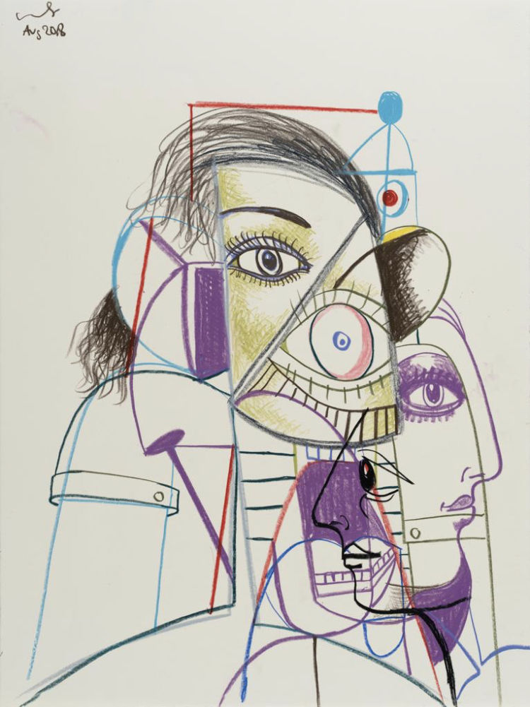 George Condo, Untitled, 2018