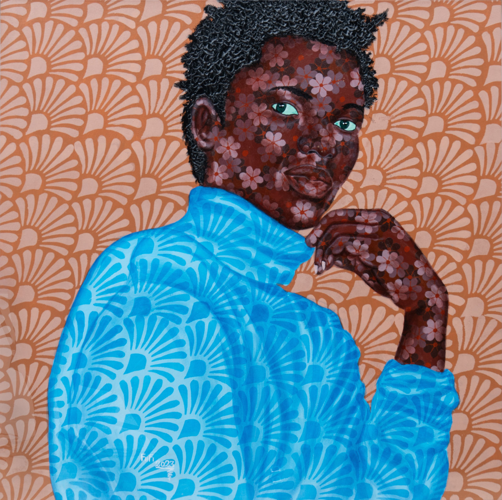 Seth Fiifi Afful, Self Moment, 2023