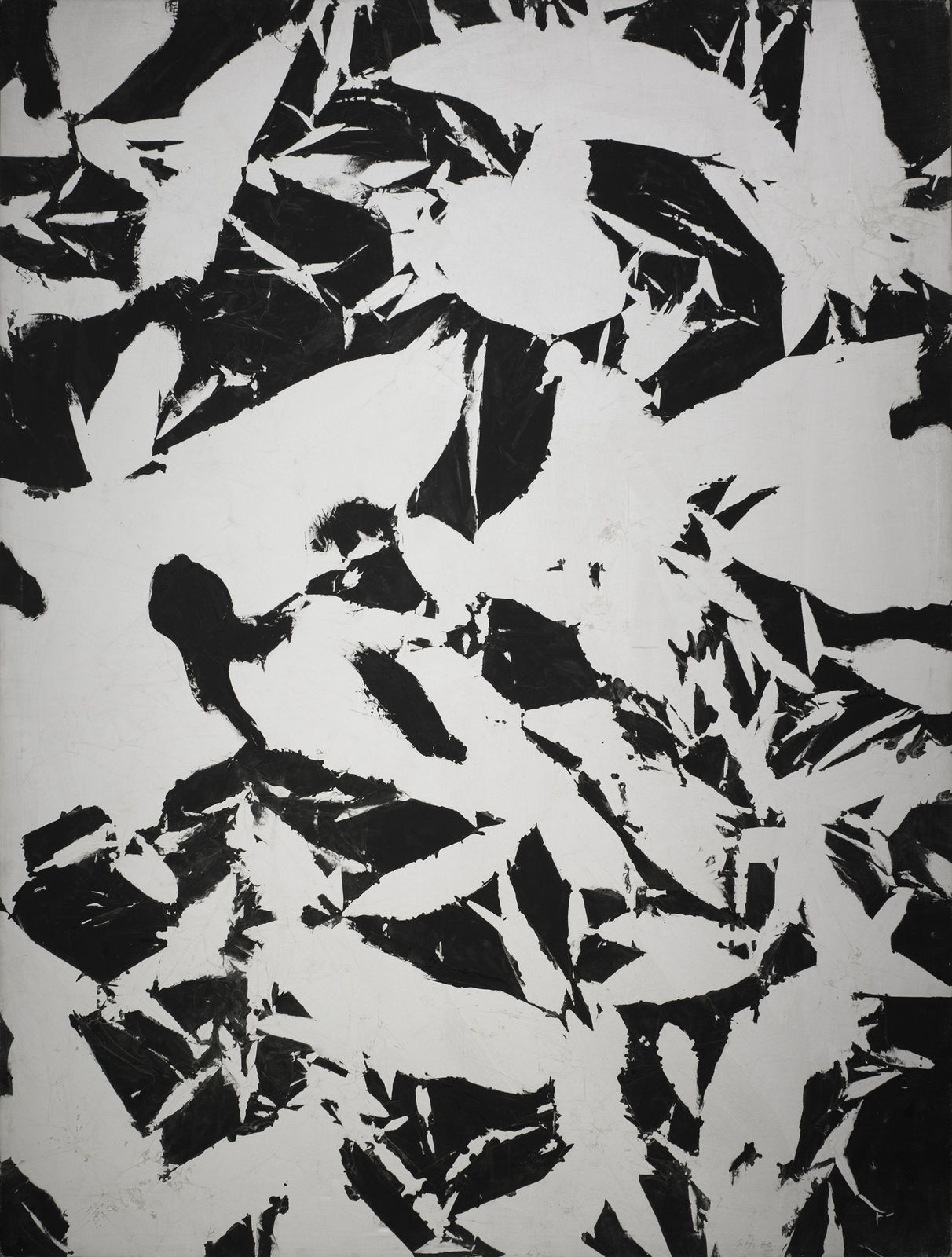 Simon Hantai, Etude, 1970