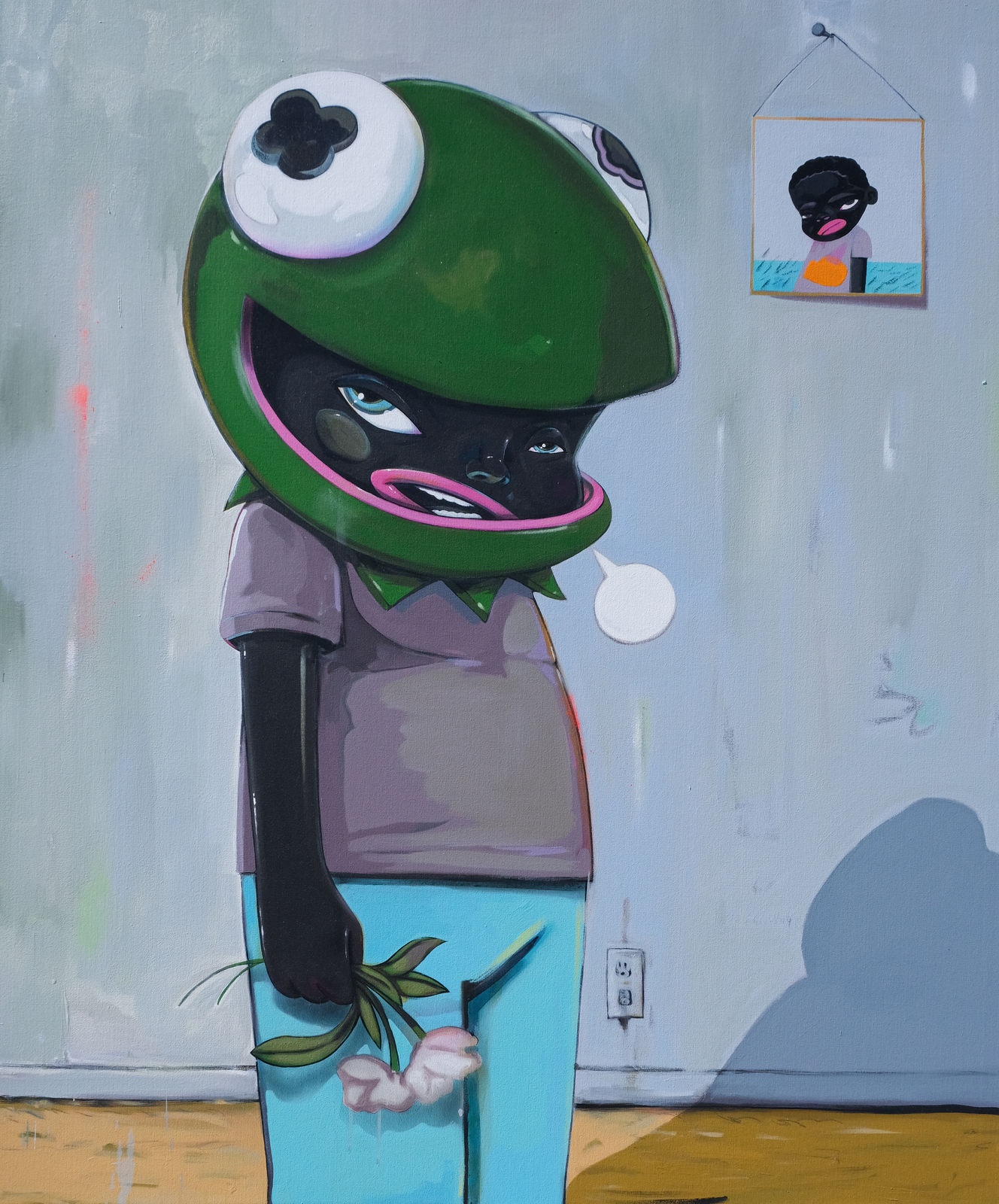 Hebru Brantley, Paying Homage Pt. 1, 2019