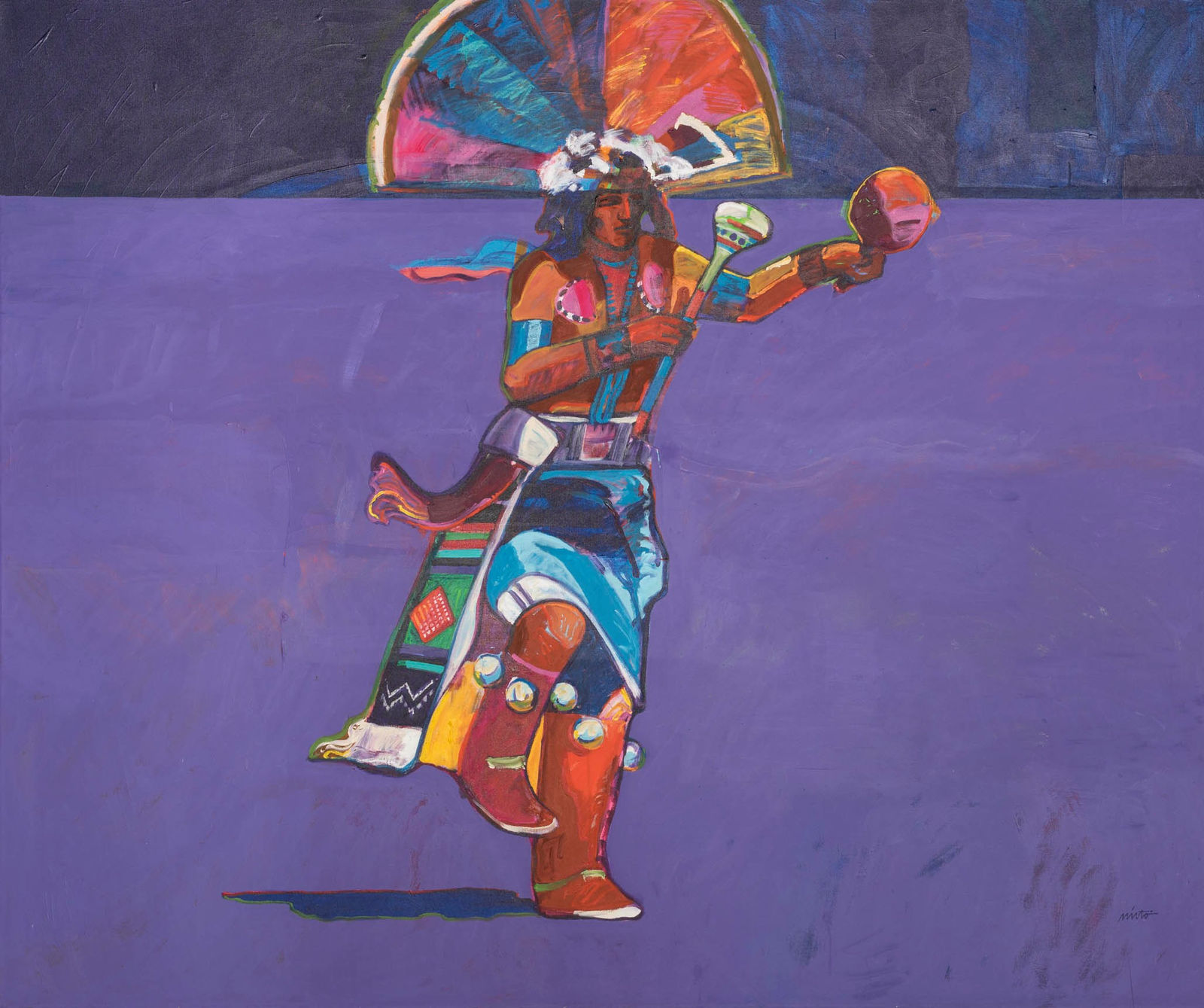 John Nieto, Pueblo Gratitude, 1988