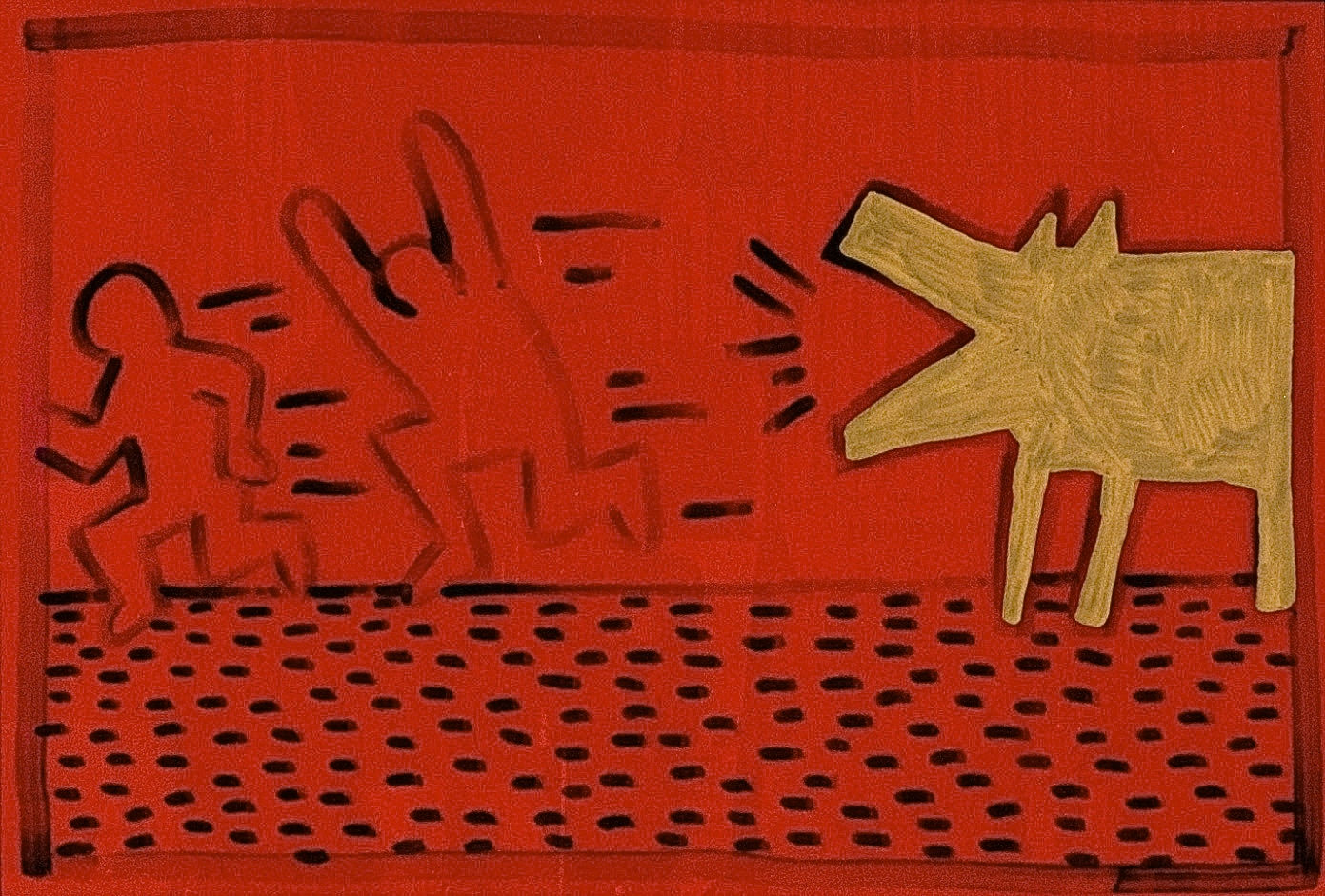 Keith Haring, Untitled, 1981