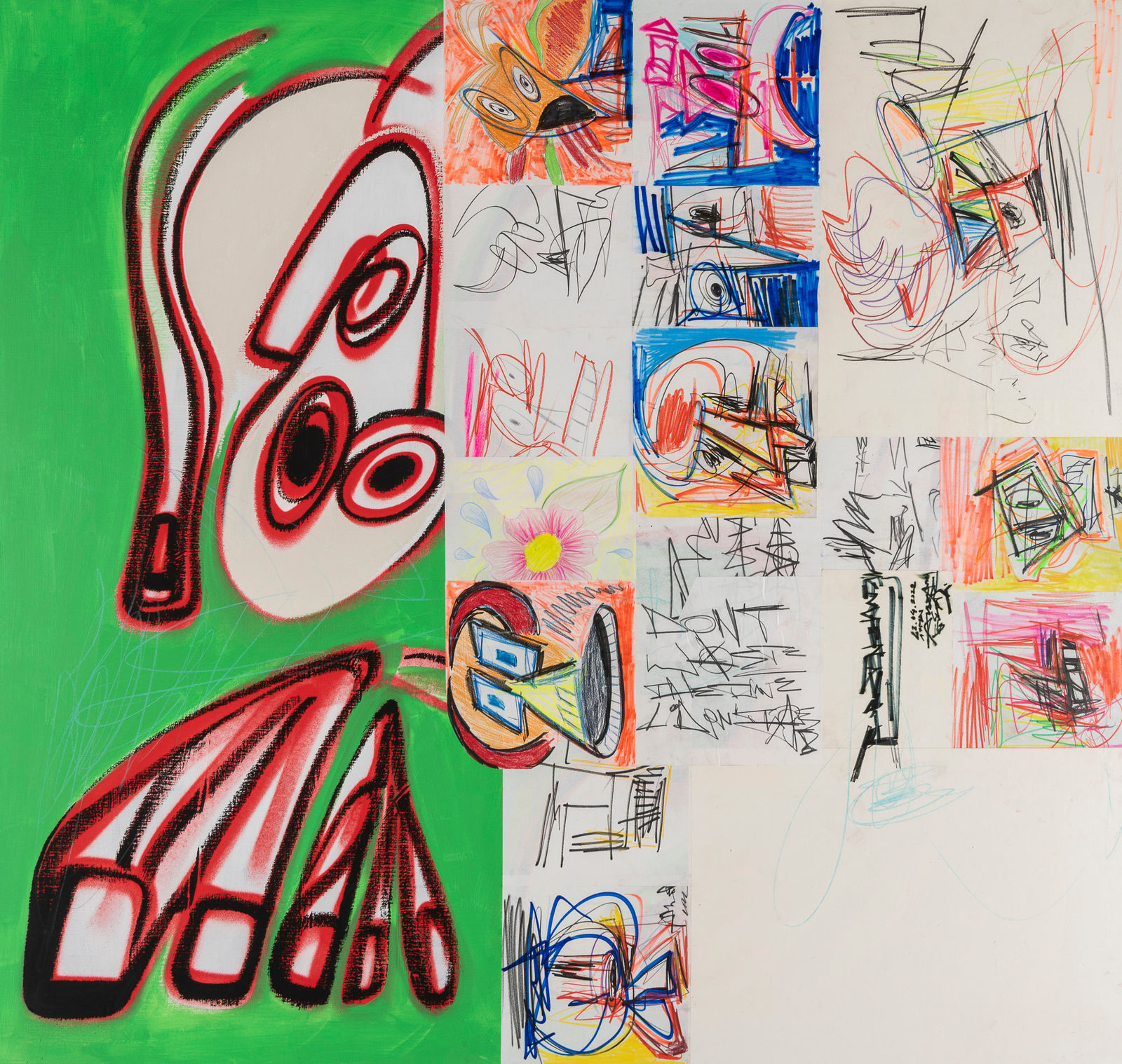 Alexander Höller, Schreiende Frau 02, 2021