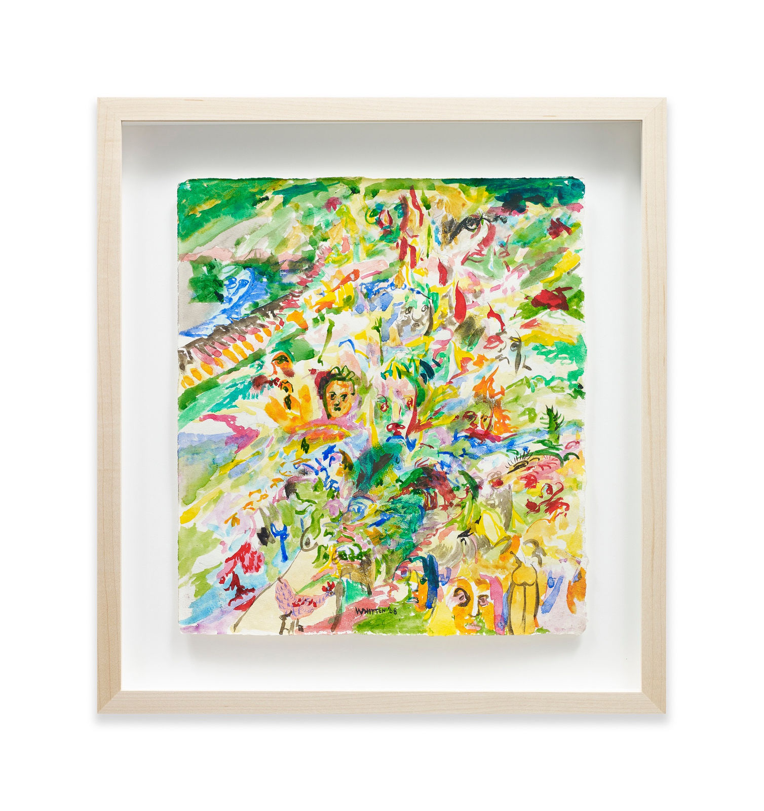 Jack Whitten, Untitled, 1968