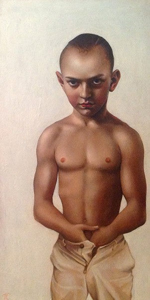 Timothy Cummings, Study of a Boy, 2014