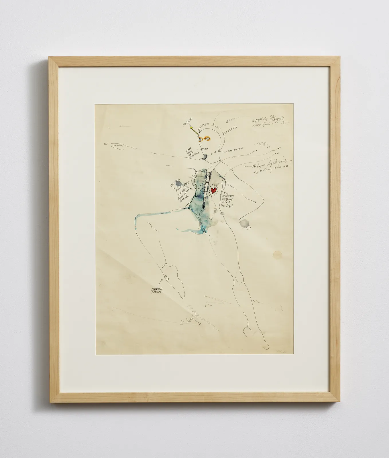 Lynn Hershman Leeson, Study for Rehearsals, 1977