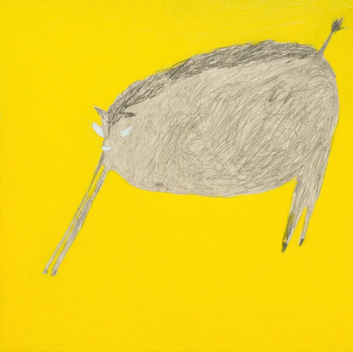 Leung Po Ying, Agnes, Wild boar skinnier than me​ 比我瘦的野豬, 2024