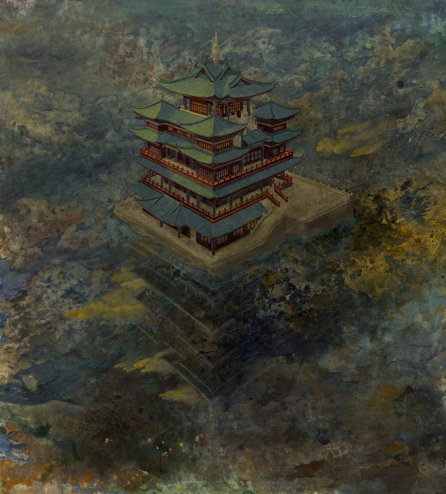 Kwong Man Chun, City God Pavilion 城隍閣, 2022