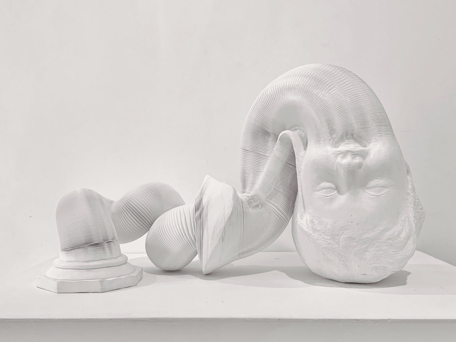 Li Hongbo, The Child with Scarf , 2016-2018