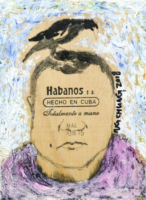 Ng Chung, Cigar Box Series - Little Bird , 2019