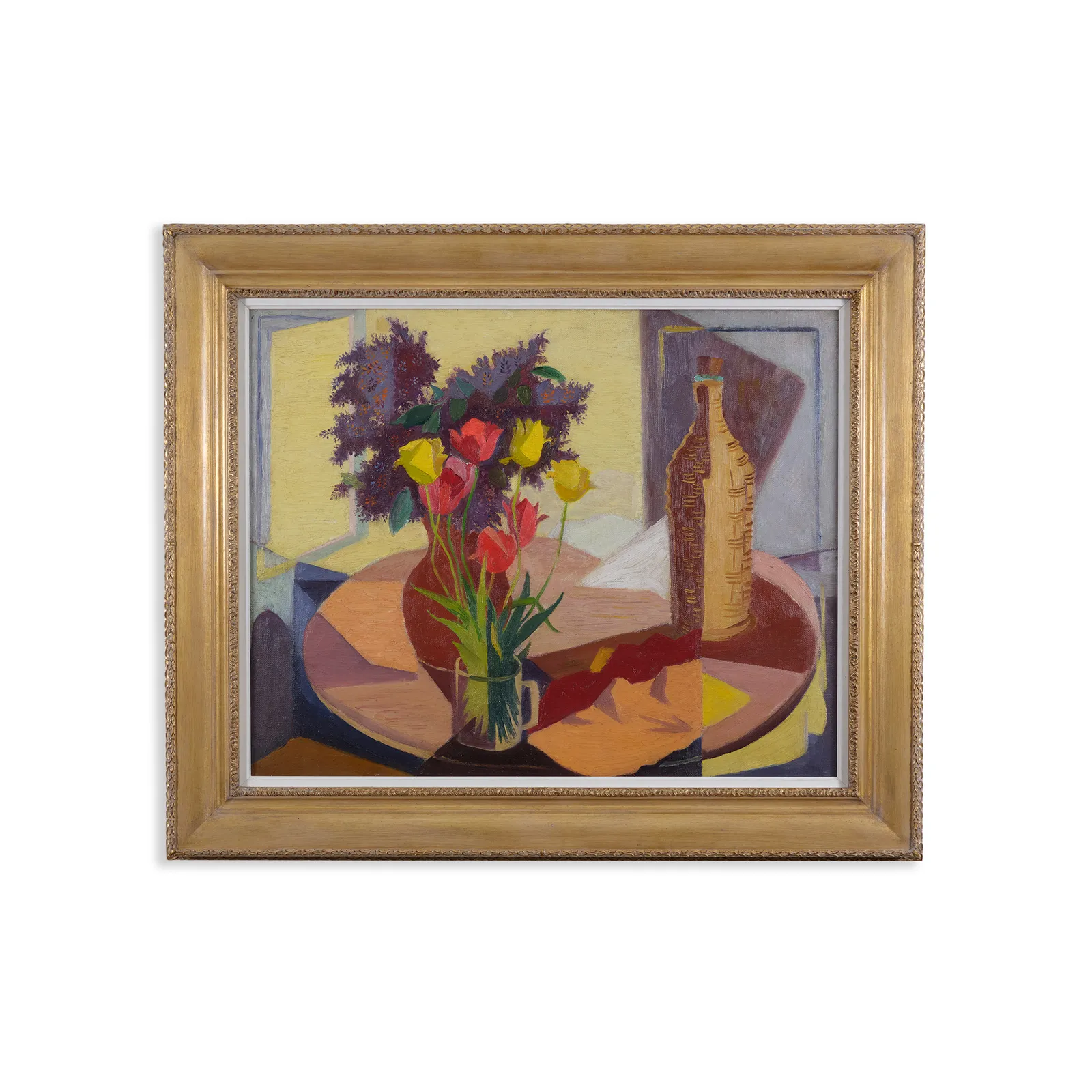 Frederick Gore RA, Still Life With Tulips