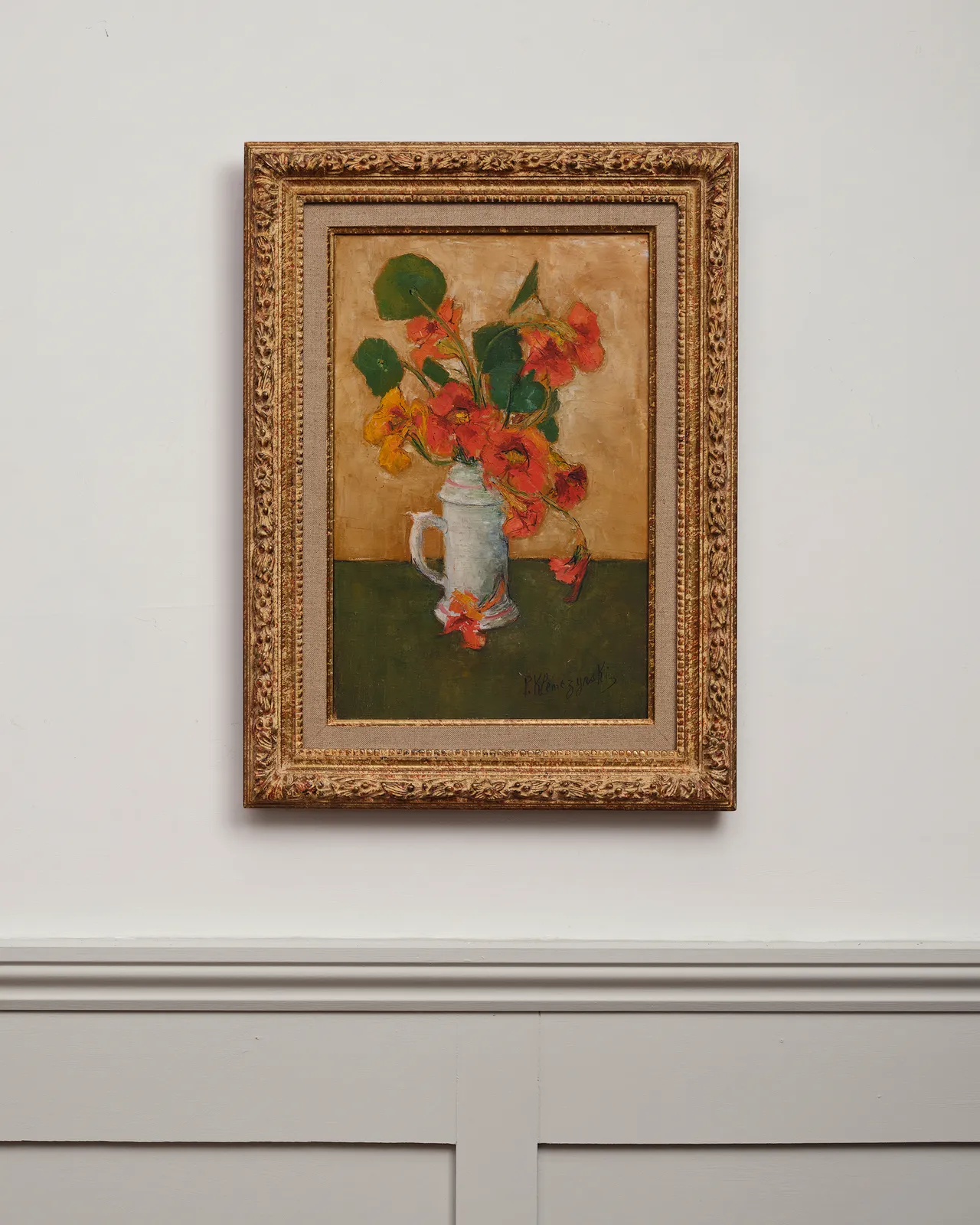 Pierre Klemczynski, Bouquet of Nasturtiums