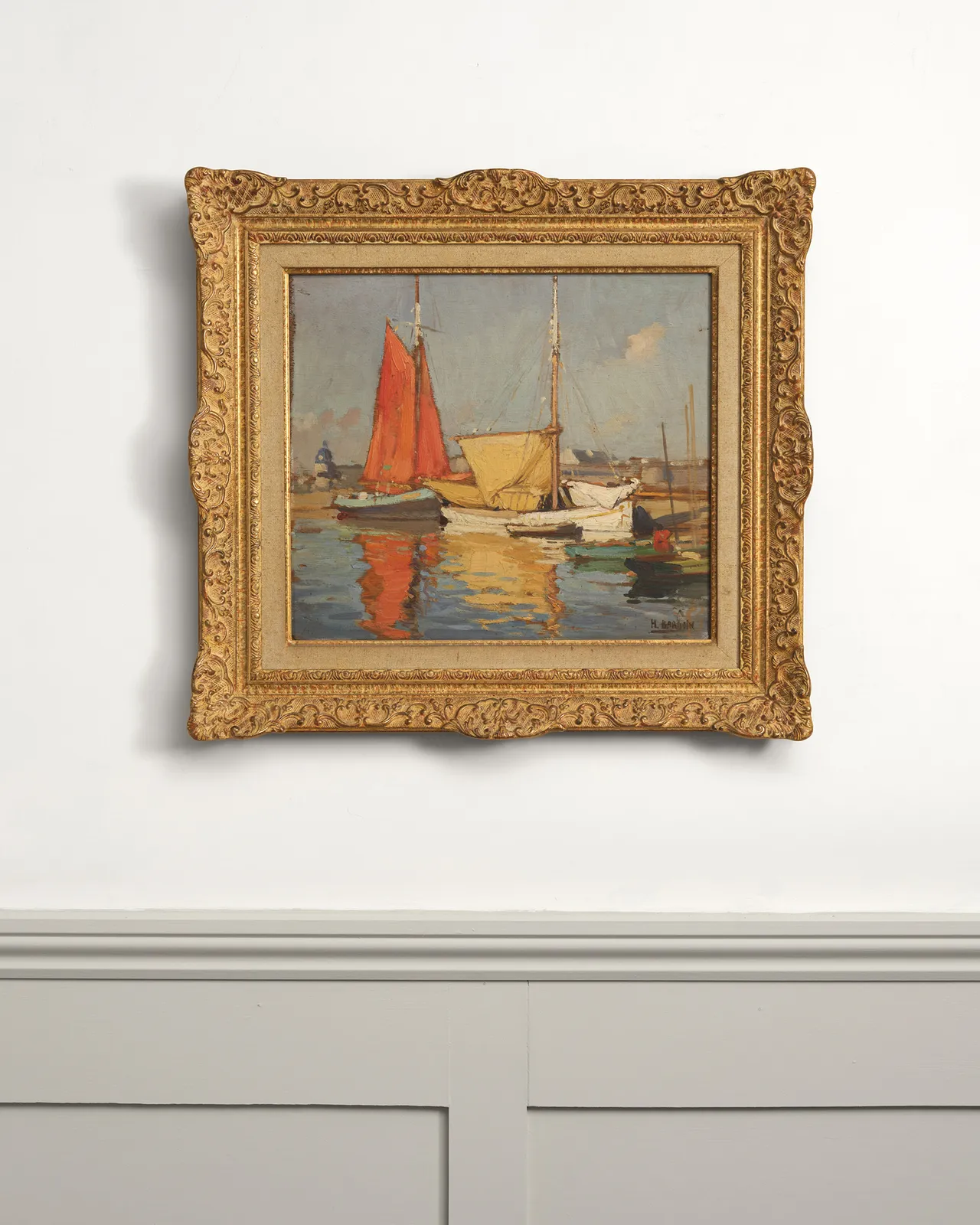 Henri Alphonse Barnoin, The Red Sail