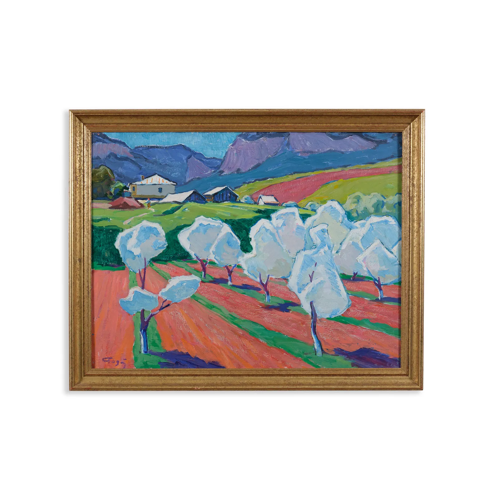 Ivan Ivanovitch Godlevsky, Mountain Landscape , 1952