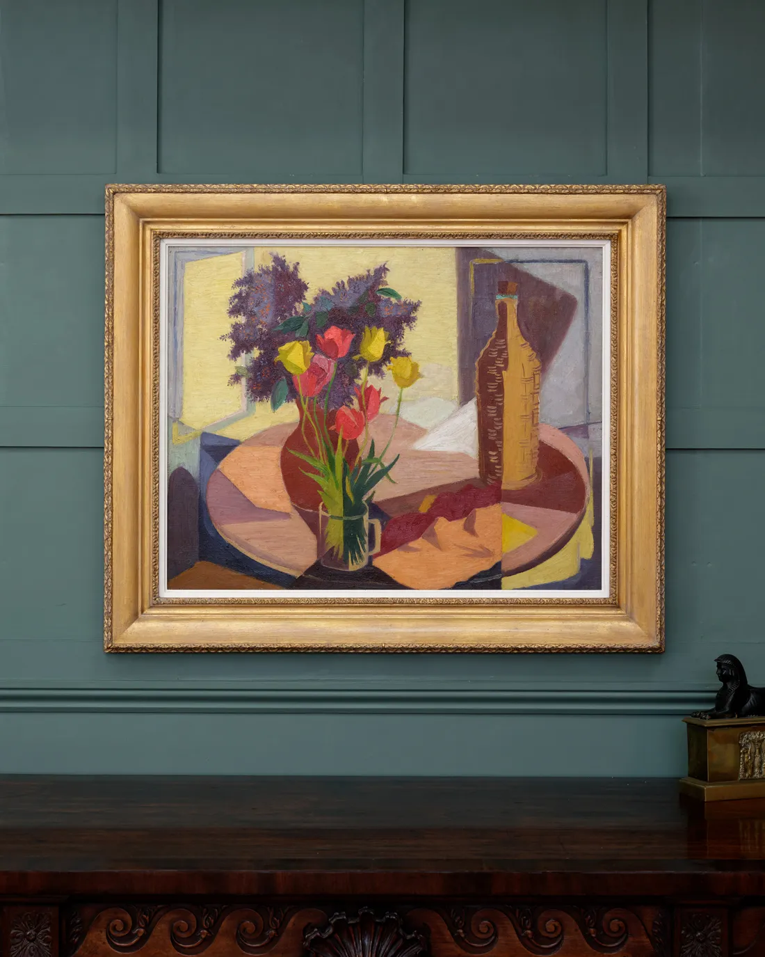 Frederick Gore RA, Still Life With Tulips