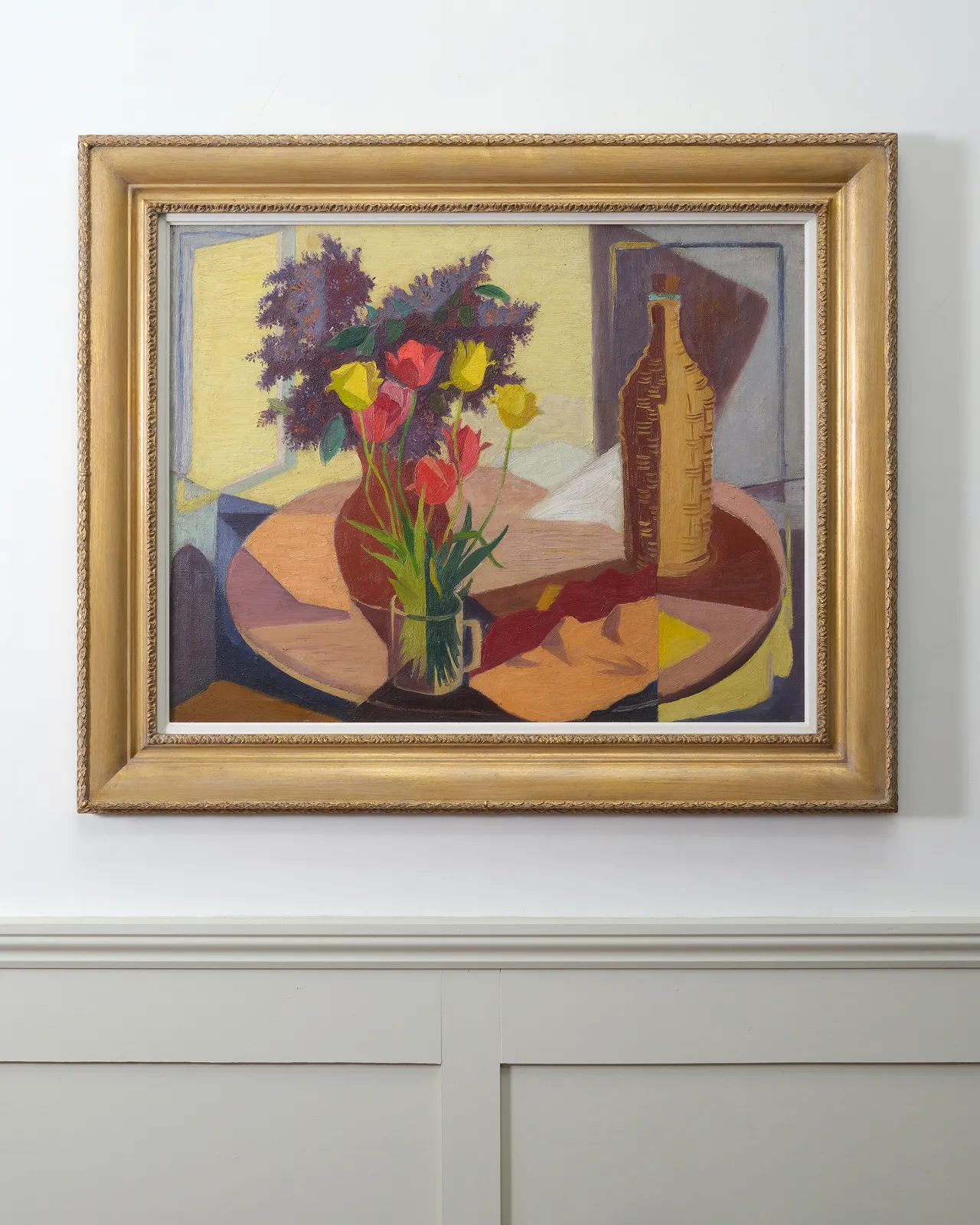 Frederick Gore RA, Still Life With Tulips