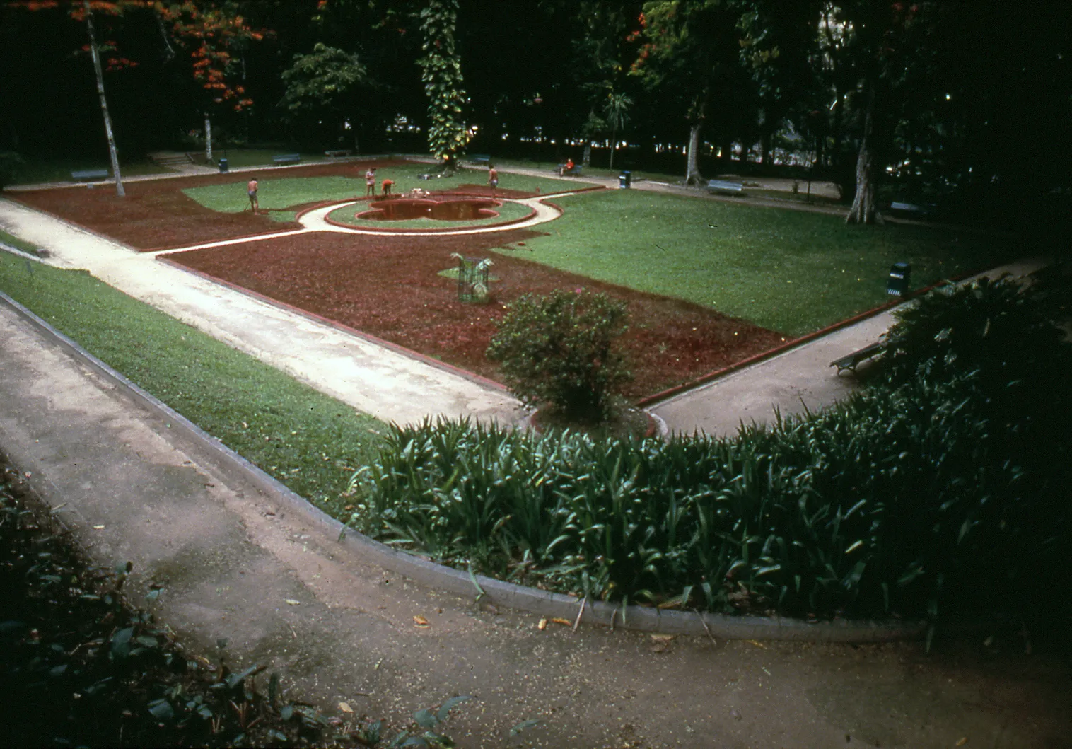 Katie van Scherpenberg, Jardim Vermelho [Red Garden], 1986