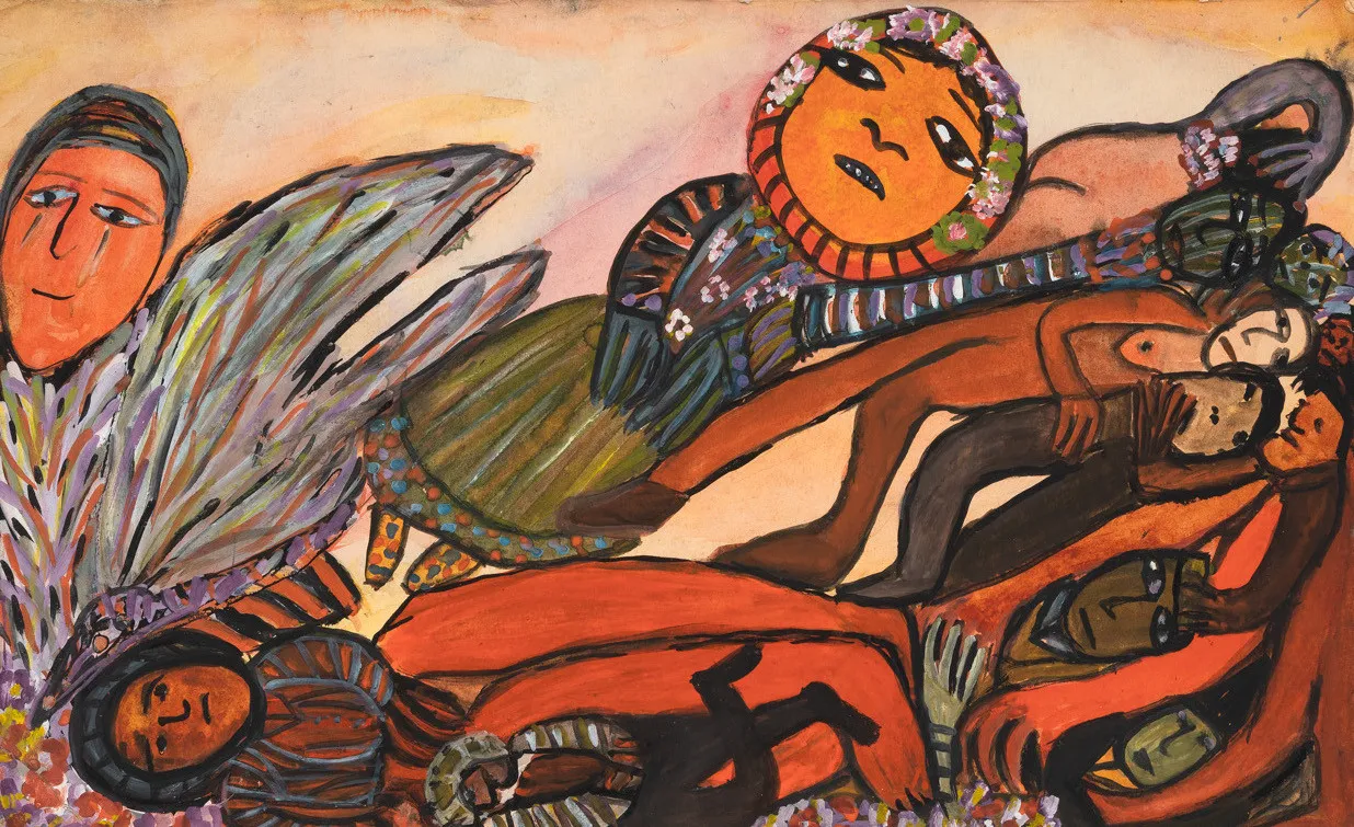 Janet Sobel, Untitled, c. 1942