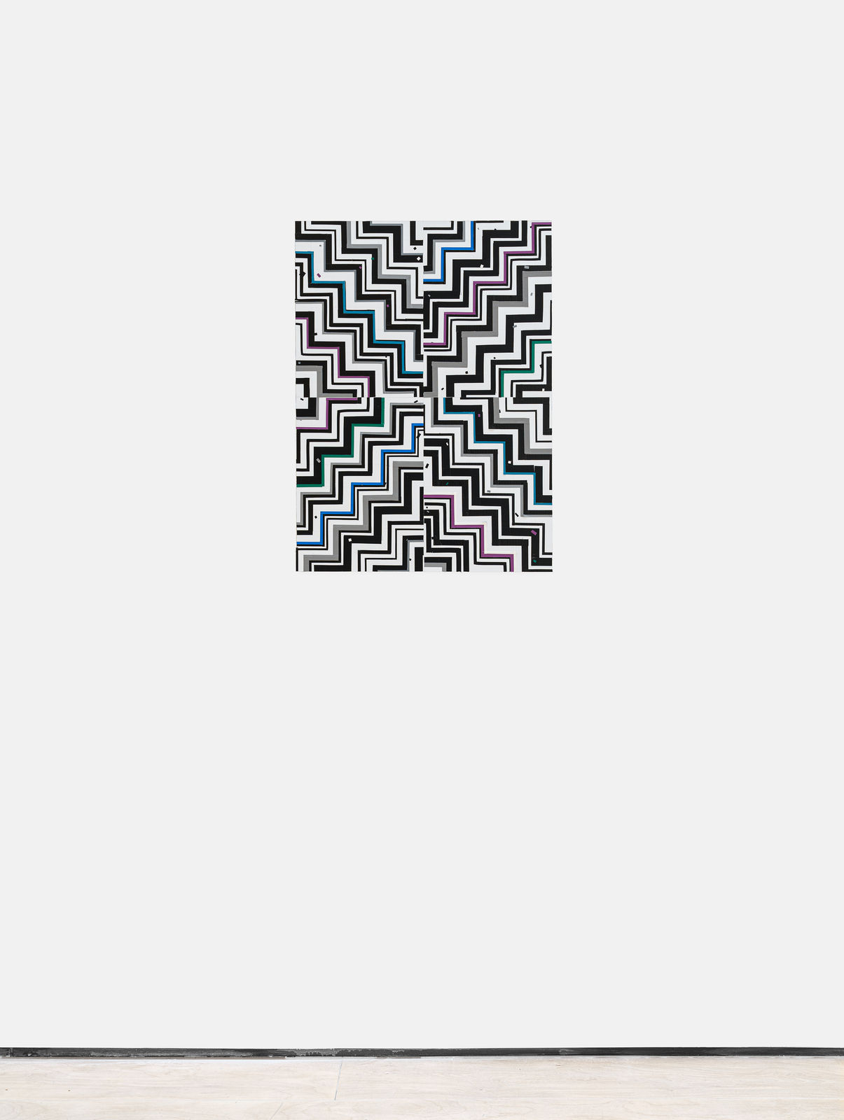 David Batchelor, Covid Variation (Tape 03) , 2021