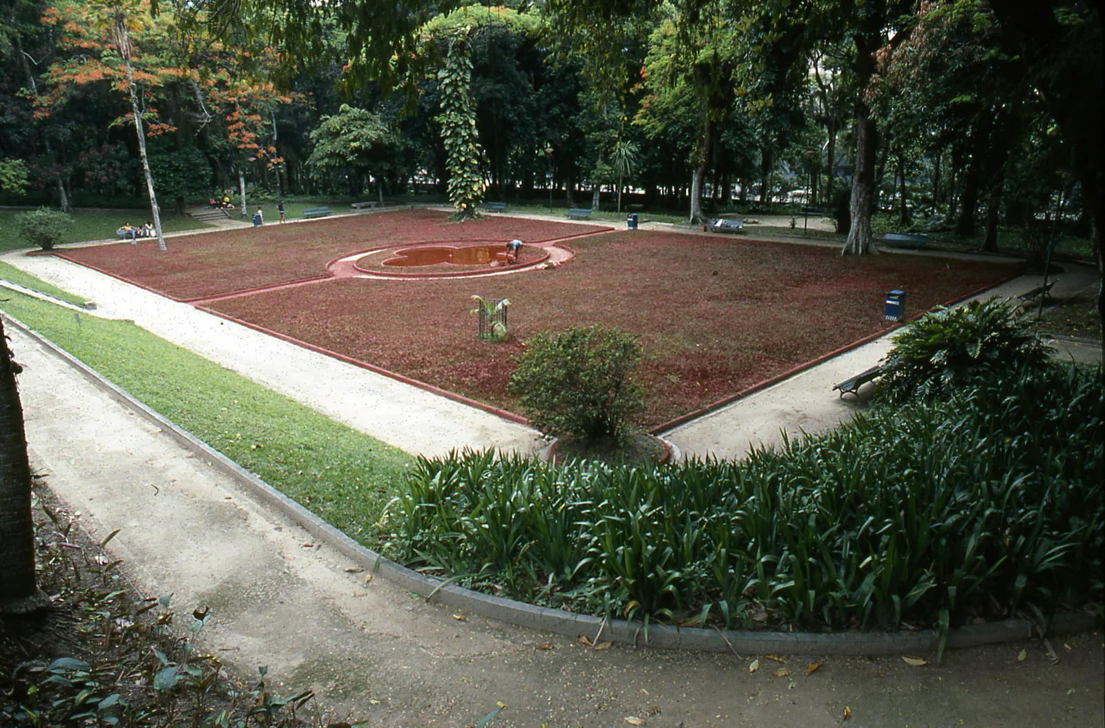 Katie van Scherpenberg, Jardim Vermelho [Red Garden], 1986