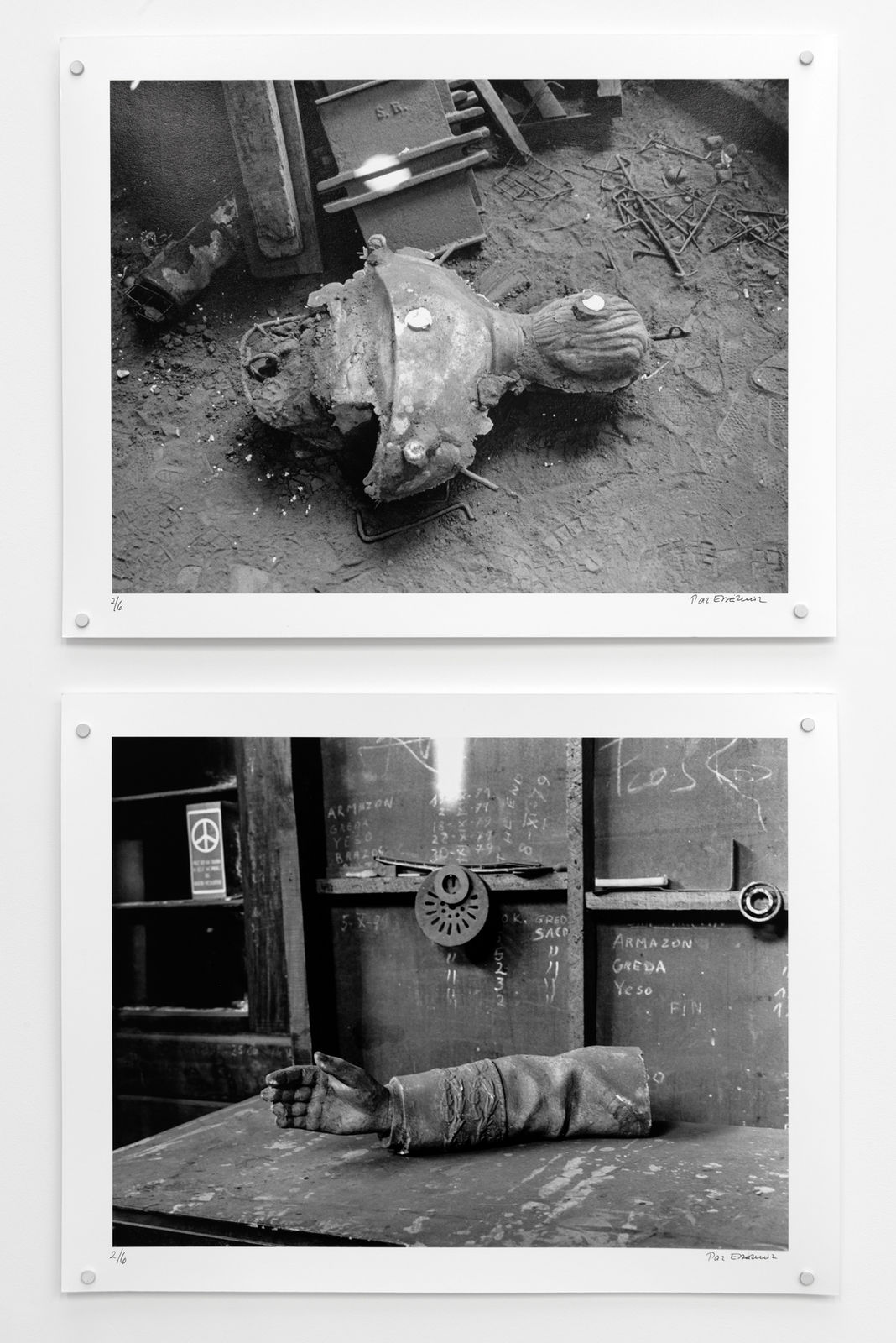 Paz Errázuriz, Installation View of Cecilia Brunson Projects Viewing Room Exhibition 'Paz Errázuriz: Próceres [National Heroes]', 2020