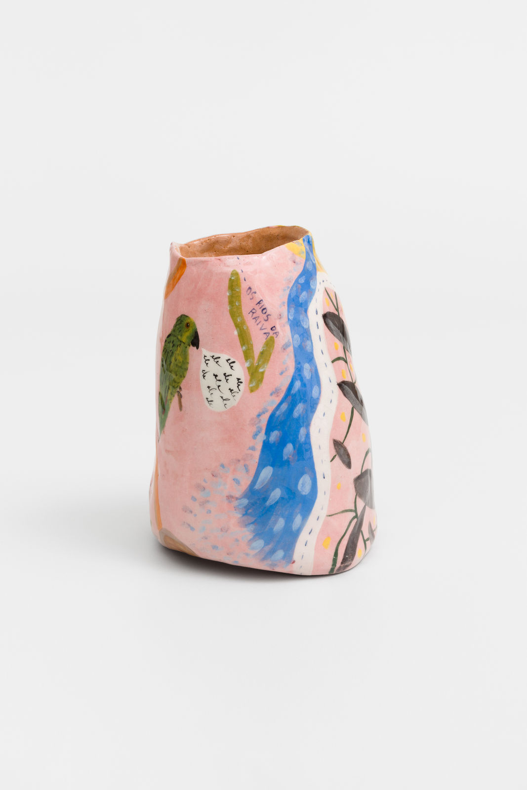 Matheus Chiaratti, Anoitece nas escadas do seu prédio (Abetarda) [Night falls on the stairs of your building (Abetarda series)], 2024