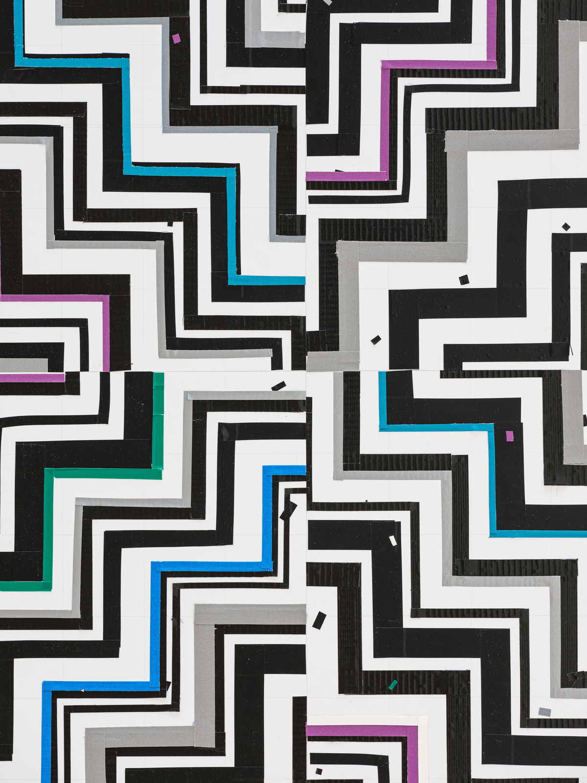 David Batchelor, Covid Variation (Tape 03) , 2021