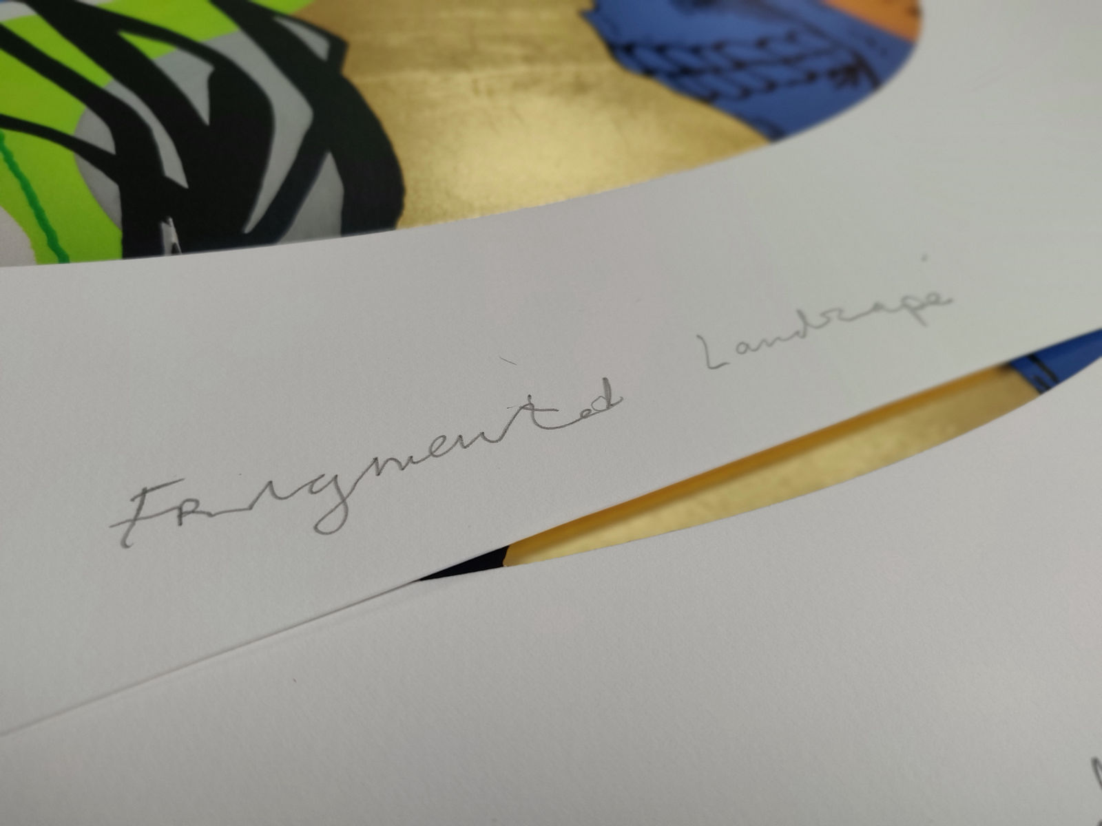 Dan Baldwin, Fragmented Landscape, 2022