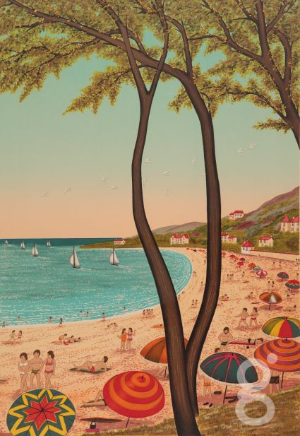 Francois Ledan Fanch, Les Parasols De Bidar