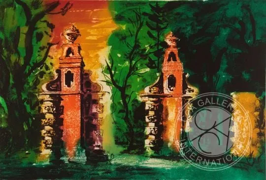 John Piper, Blenheim Gates