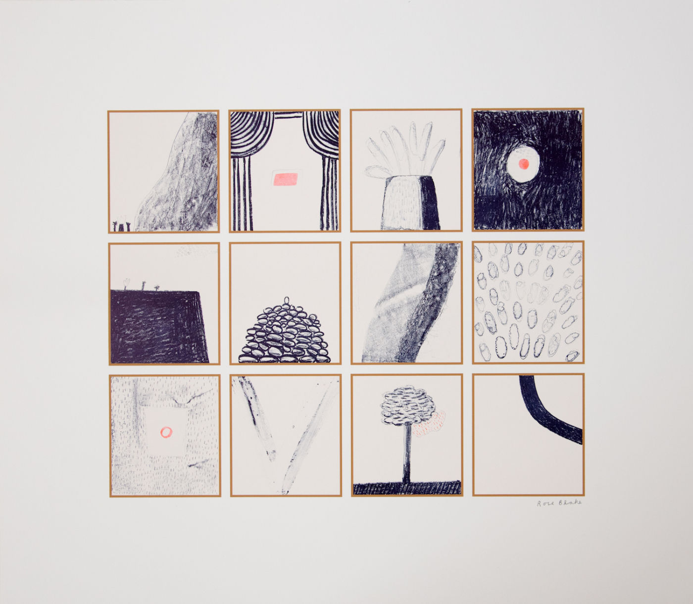 Rose Blake, Wall Art I, 2016