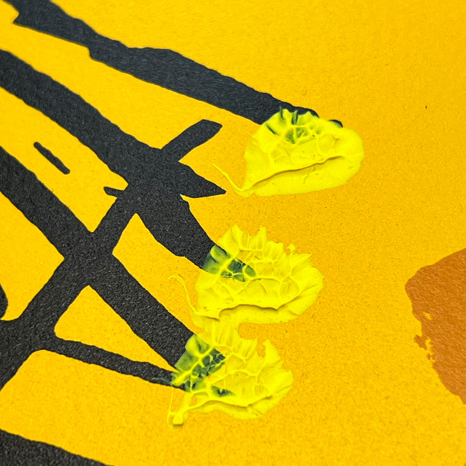 McLean, Bruce, A Vase of Arranged Flowers in a Wild Garden - Yellow , 2024