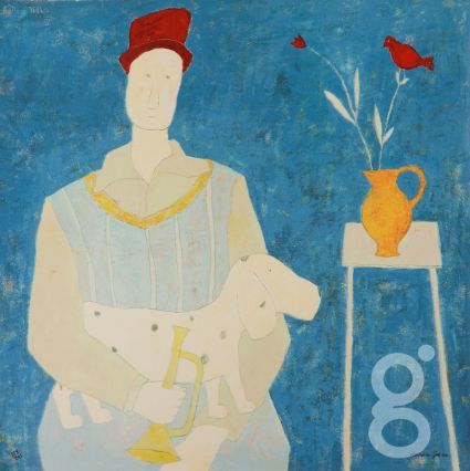 Annora Spence, Lady with a Red Hat