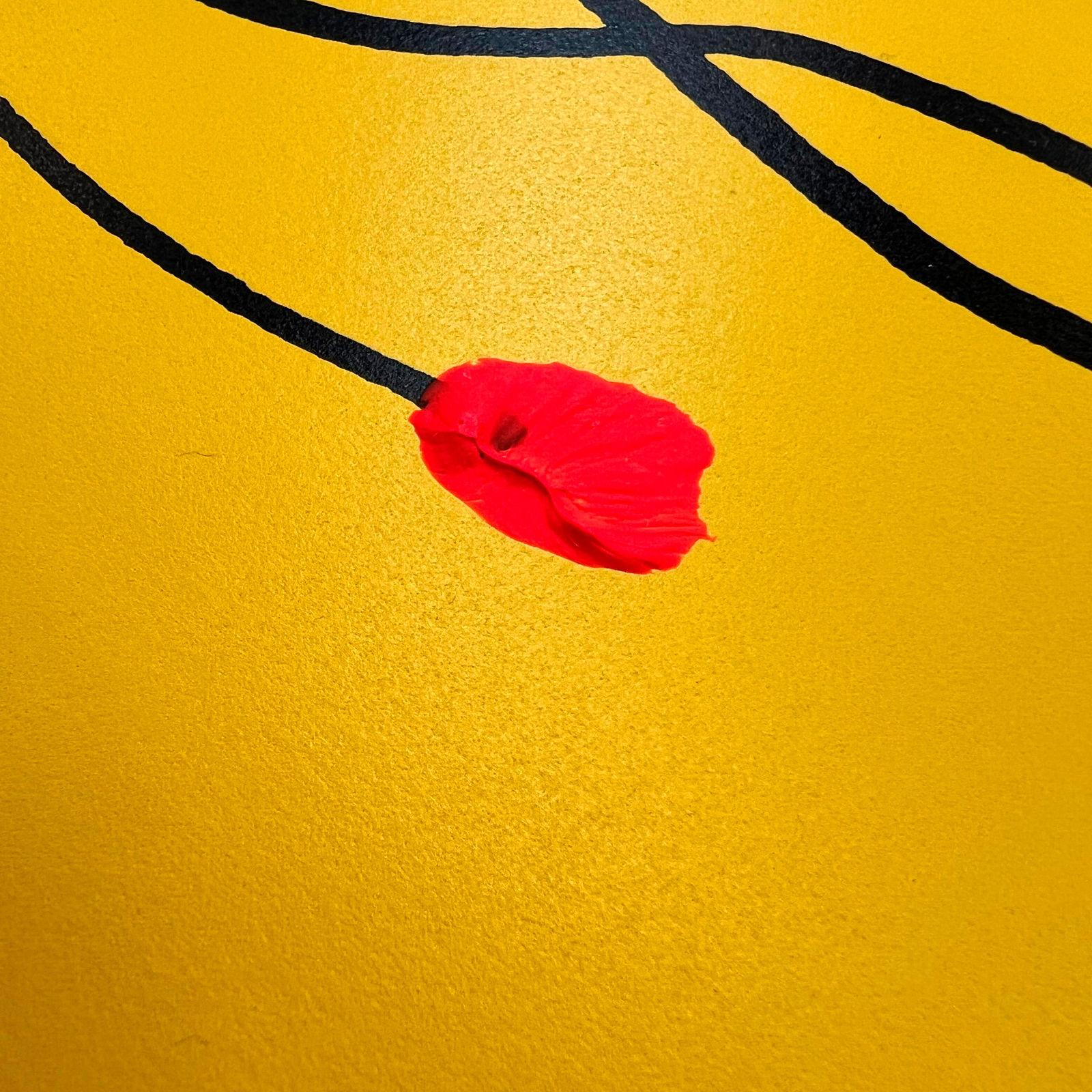 McLean, Bruce, A Vase of Arranged Flowers in a Wild Garden - Yellow , 2024