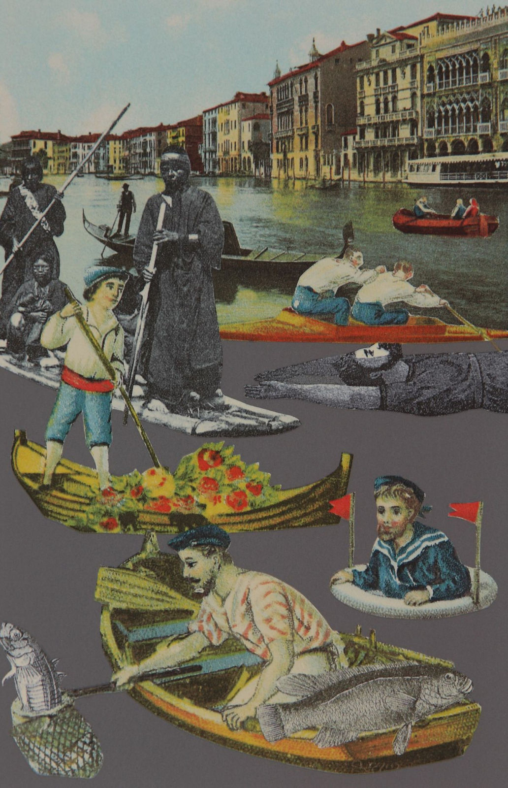 Peter Blake, Venice Suite: Fishing , 2009