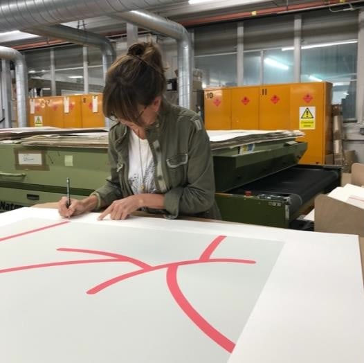 Lucie Bennett, Big Pink Bum, 2020