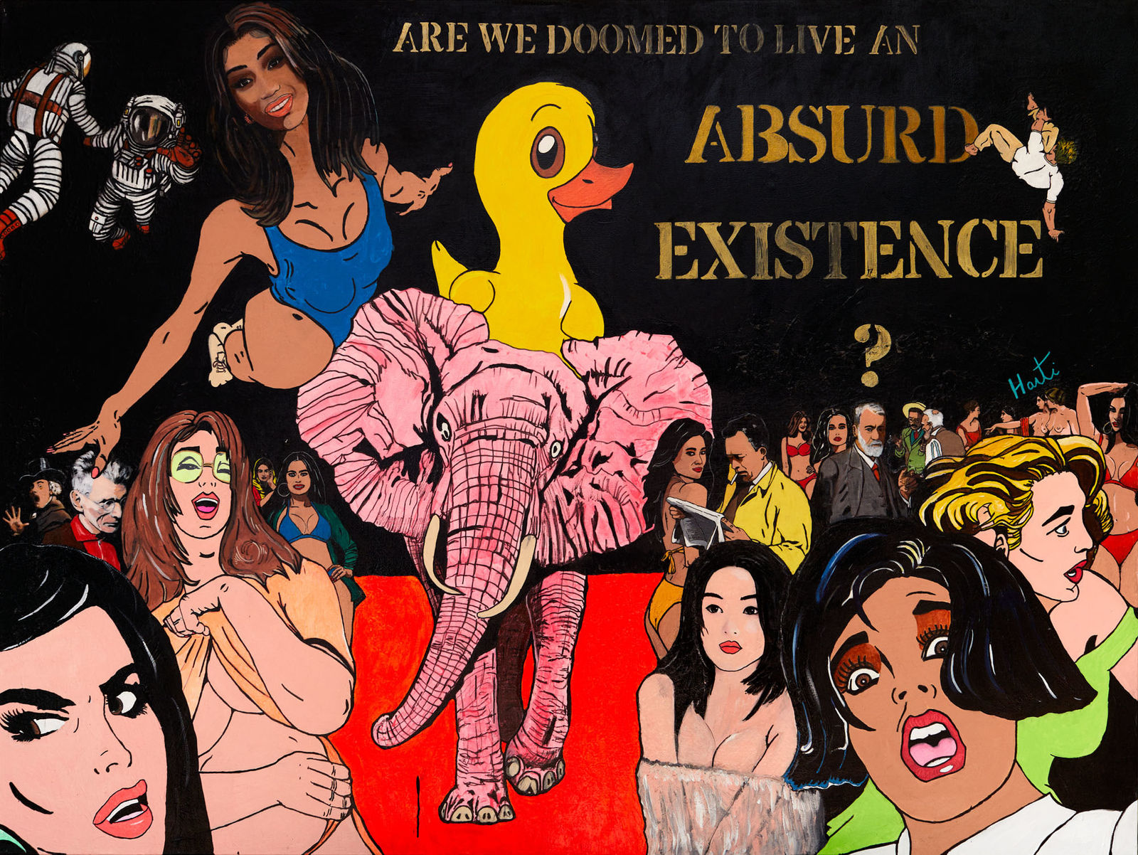 Harti, Are We Doomed to Live an Absurd Existence?, 2022