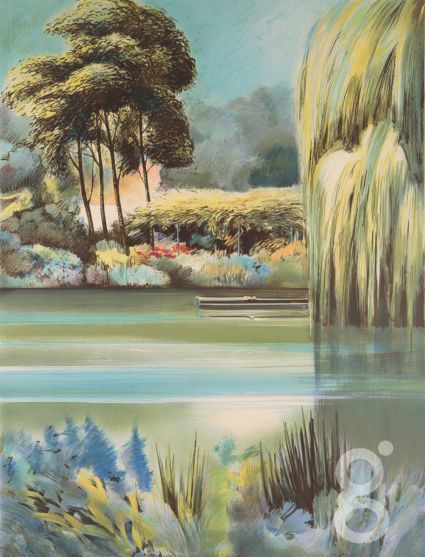 Rolf Rafflewski, Monet's Garden