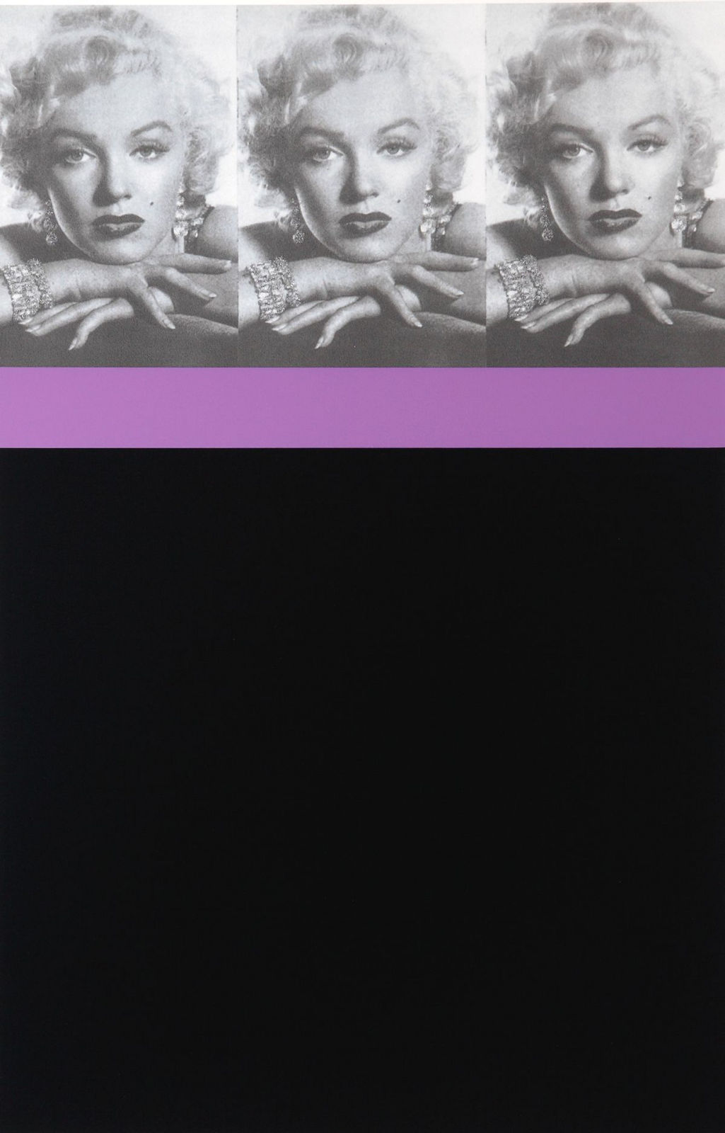 Peter Blake, Marilyn Monroe, Black, 2009
