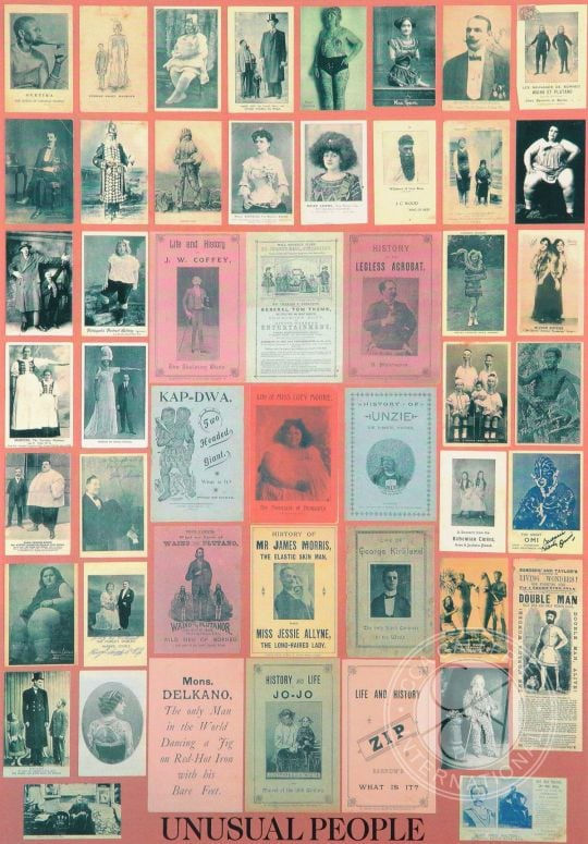 Peter Blake, U is for Unusual People, 1991