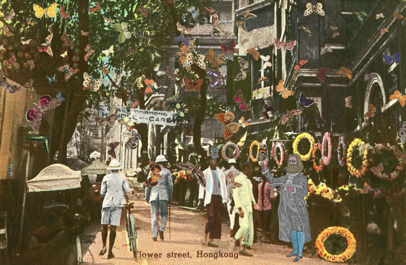 Peter Blake, Flower Street, Hong Kong, 2011