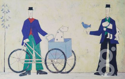 Annora Spence, Dog in a basket