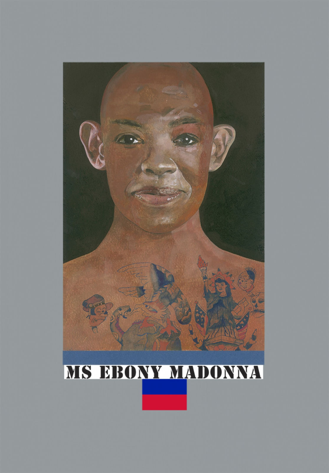 Peter Blake, Wrestlers: Ms Ebony Madonna, 2015