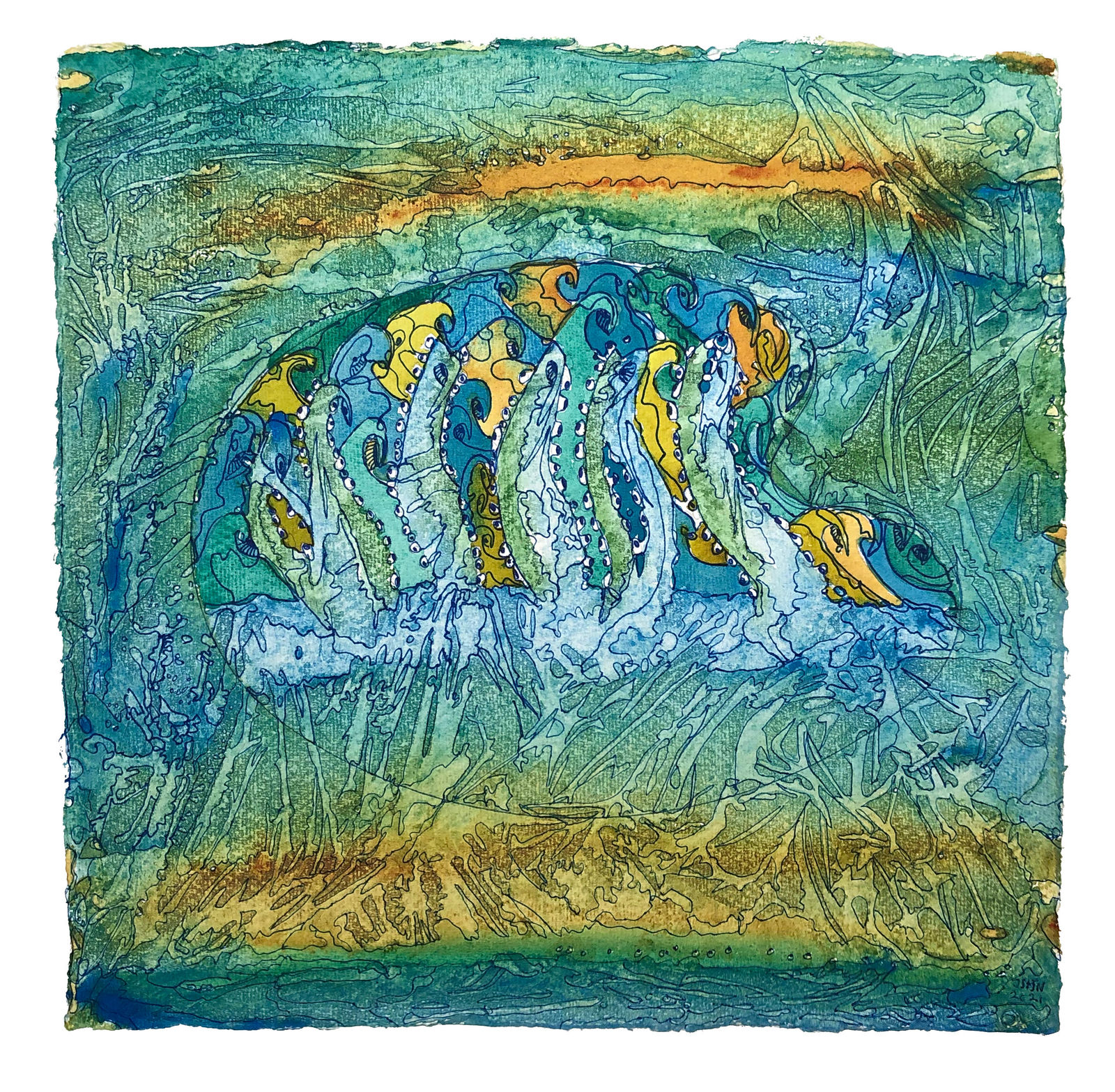 Juliet St John Nicolle, Sea's Soul, Erosion Part Five