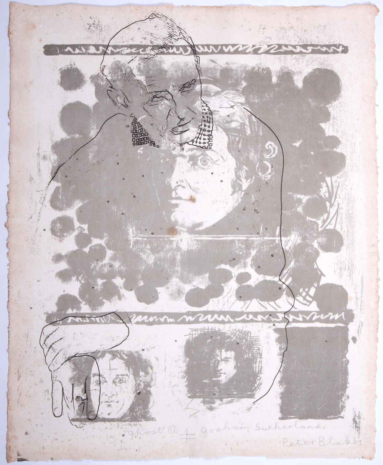 Peter Blake, Ghost 1 - Graham Sutherland, 2018