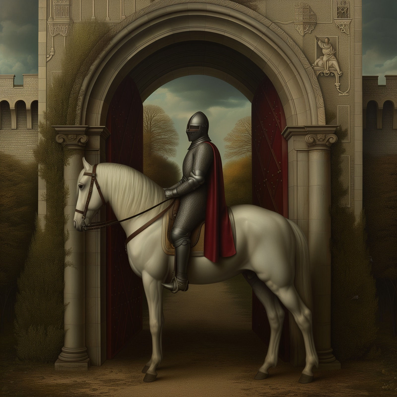 Jeremiah Chechik, Knight on Horseback, 2024