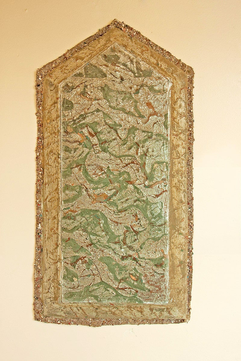 Gail Hillow Watkins, Blue Stone Icon, 2017