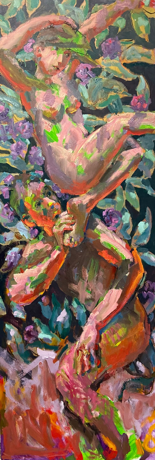 Kevin Sinnott, Foot Massage in the Rhododendrons, 2025